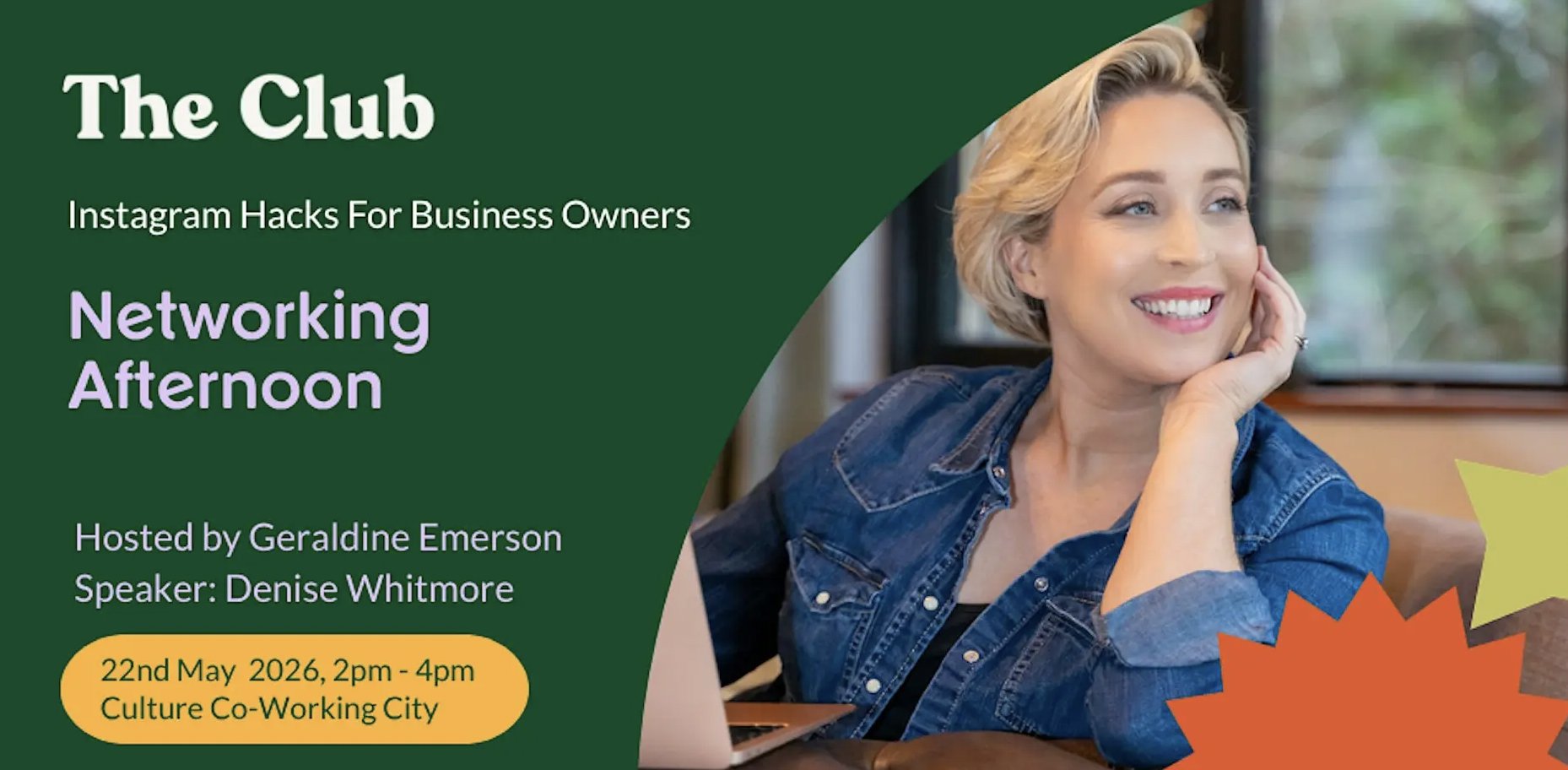 The Irish Women in Business Network Facebook ad: Irish Women in Business Club Networking Afternoon