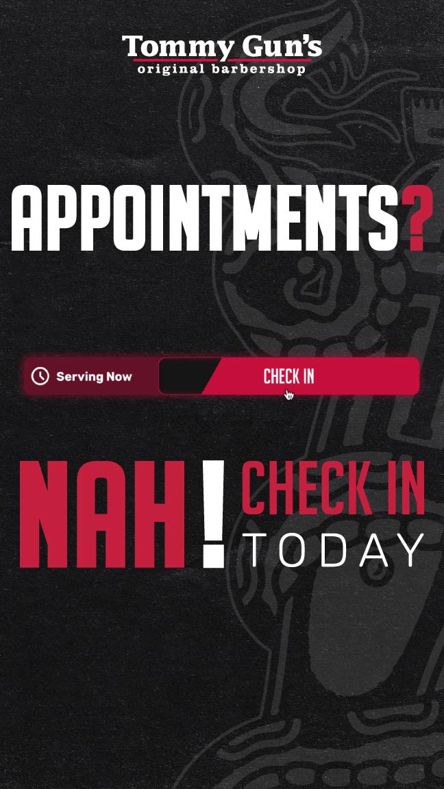 Tommy Gun's Original Barbershop Facebook ad