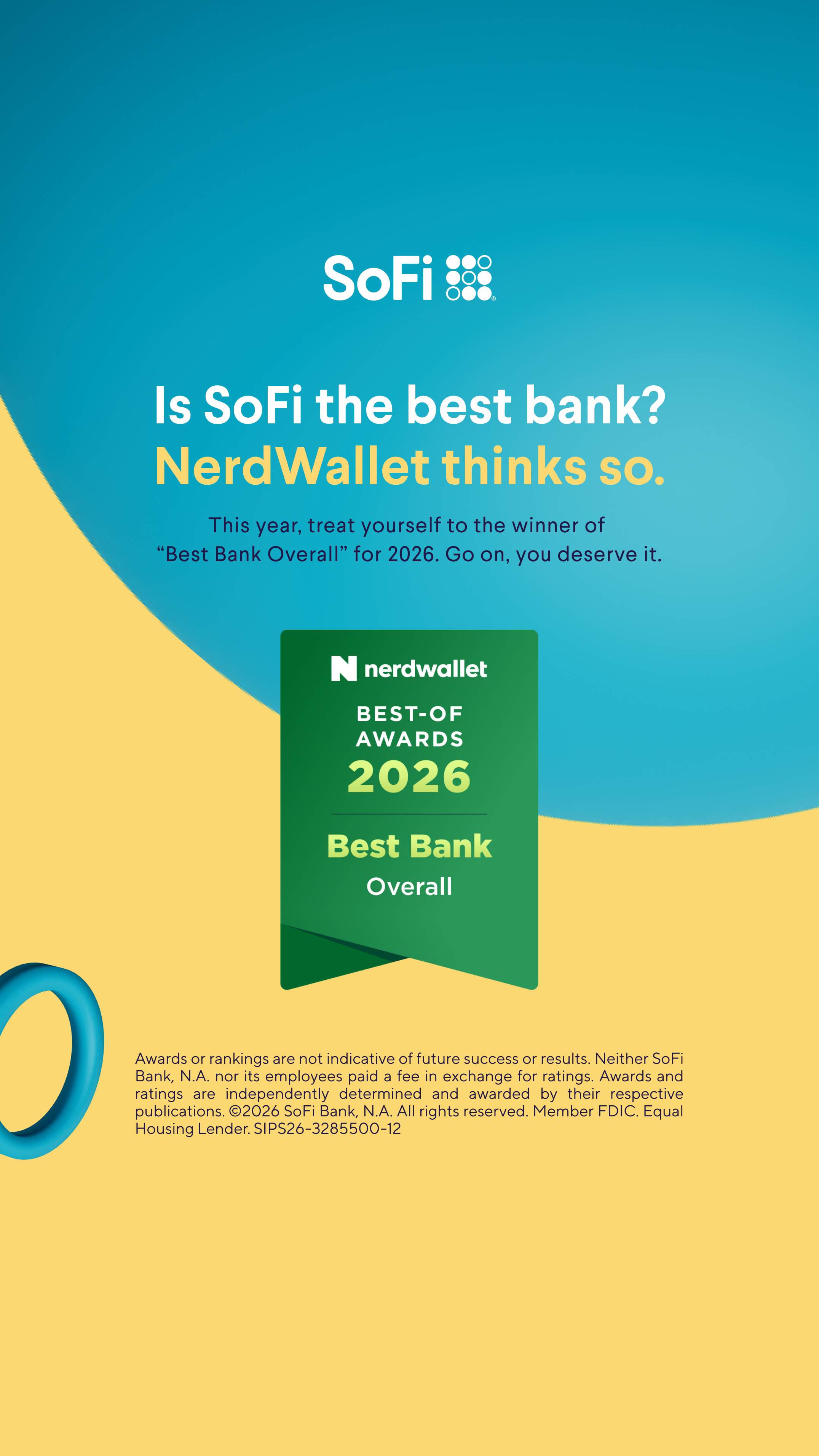 SoFi Facebook ad