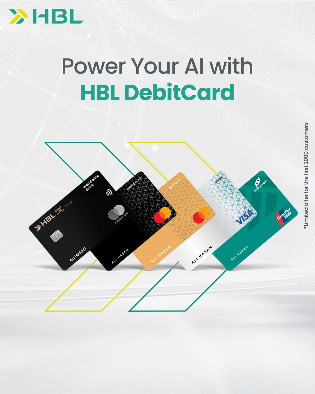 HBL Facebook ad: Unlock the power of AI and get rewarded!