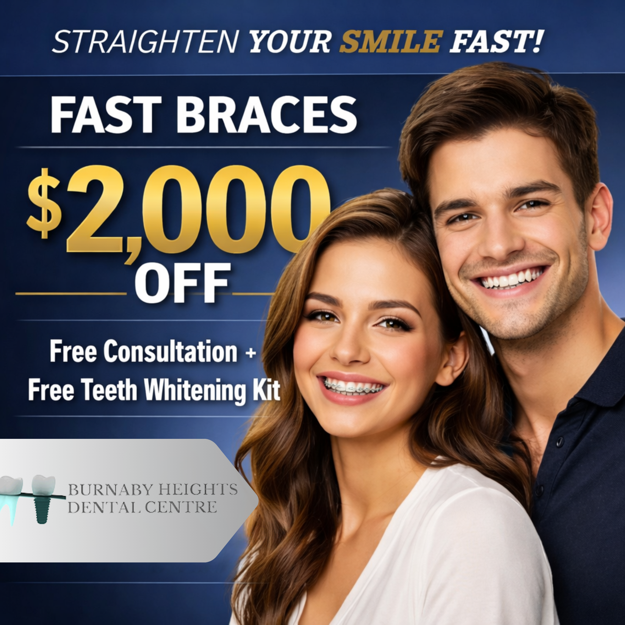 Burnaby Heights Dental Centre Facebook ad