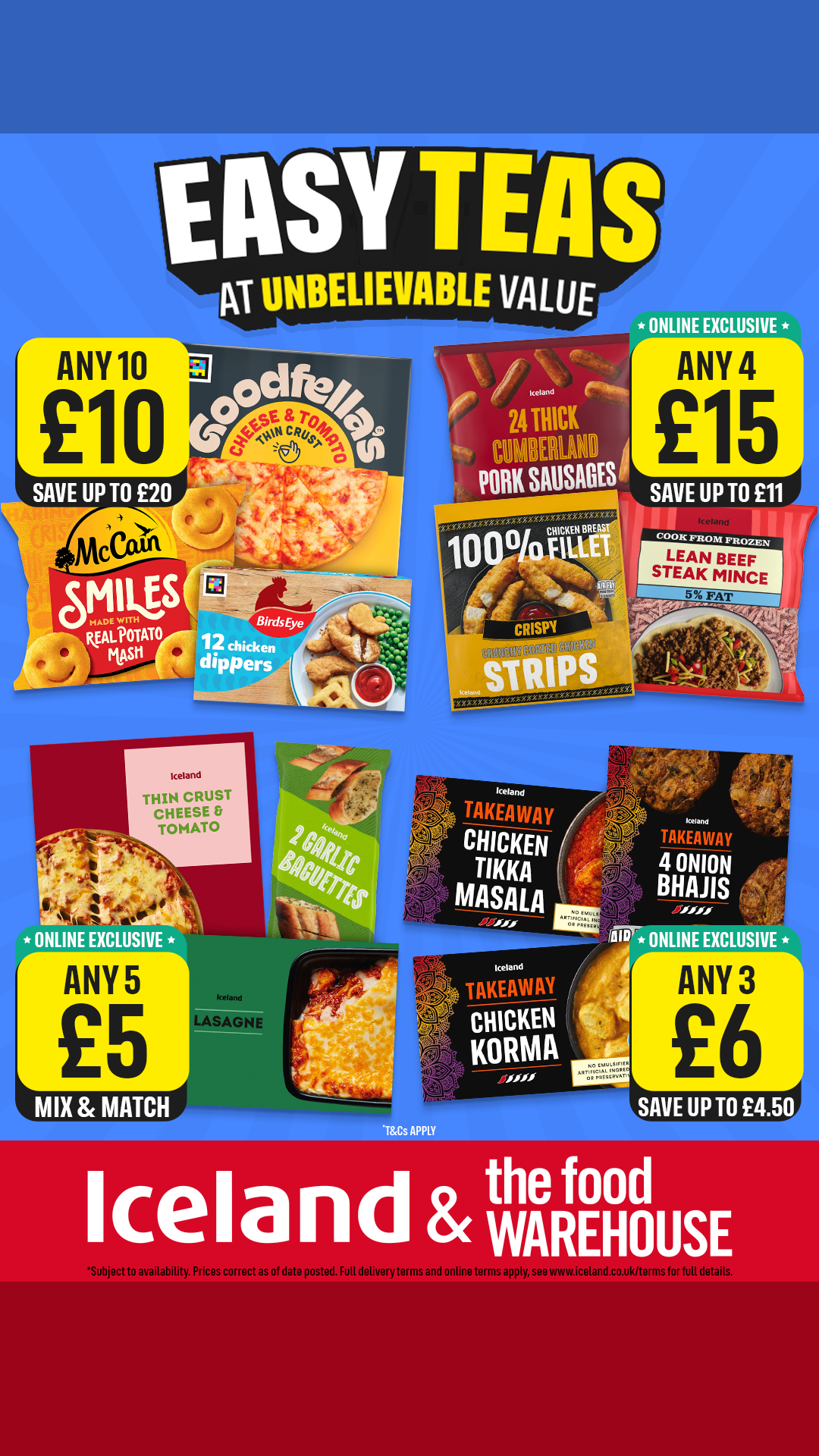 Iceland Foods Facebook ad