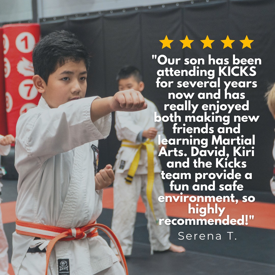KICKS Martial Arts Facebook ad