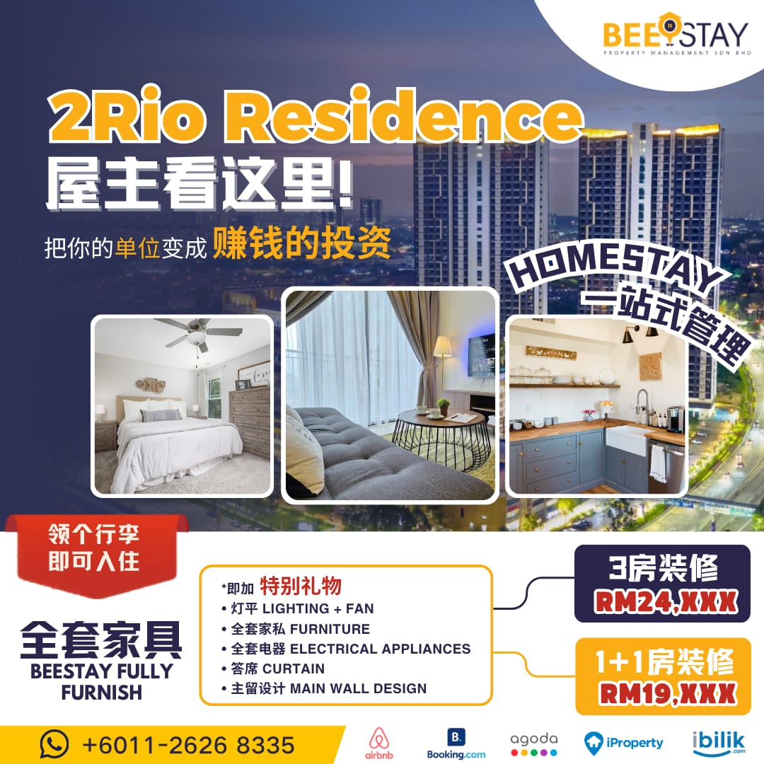 BeeStay Property Management Sdn Bhd Facebook ad