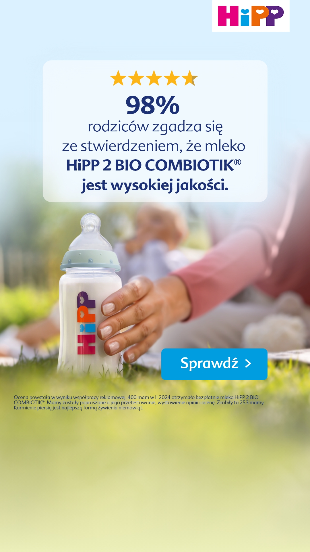 HiPP Polska Facebook ad