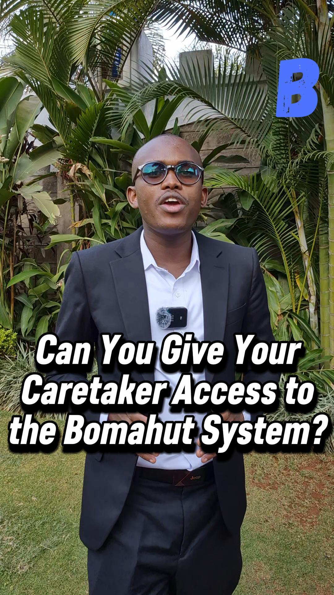 Bomahut Software Facebook ad: Can your caretaker have controlled access to your Bomahut…