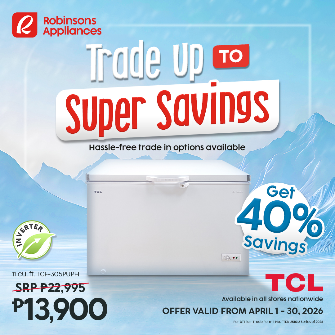 Robinsons Appliances Facebook ad