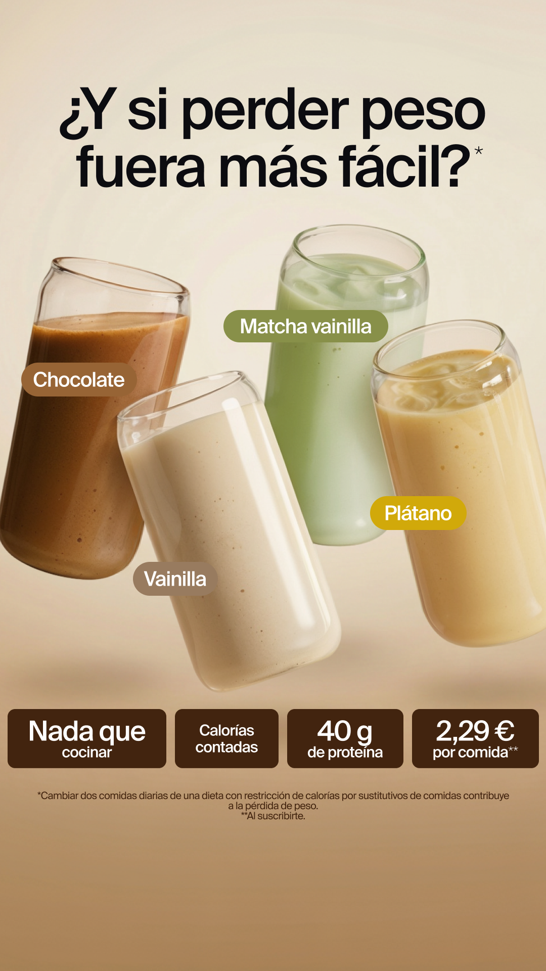 Huel Facebook ad