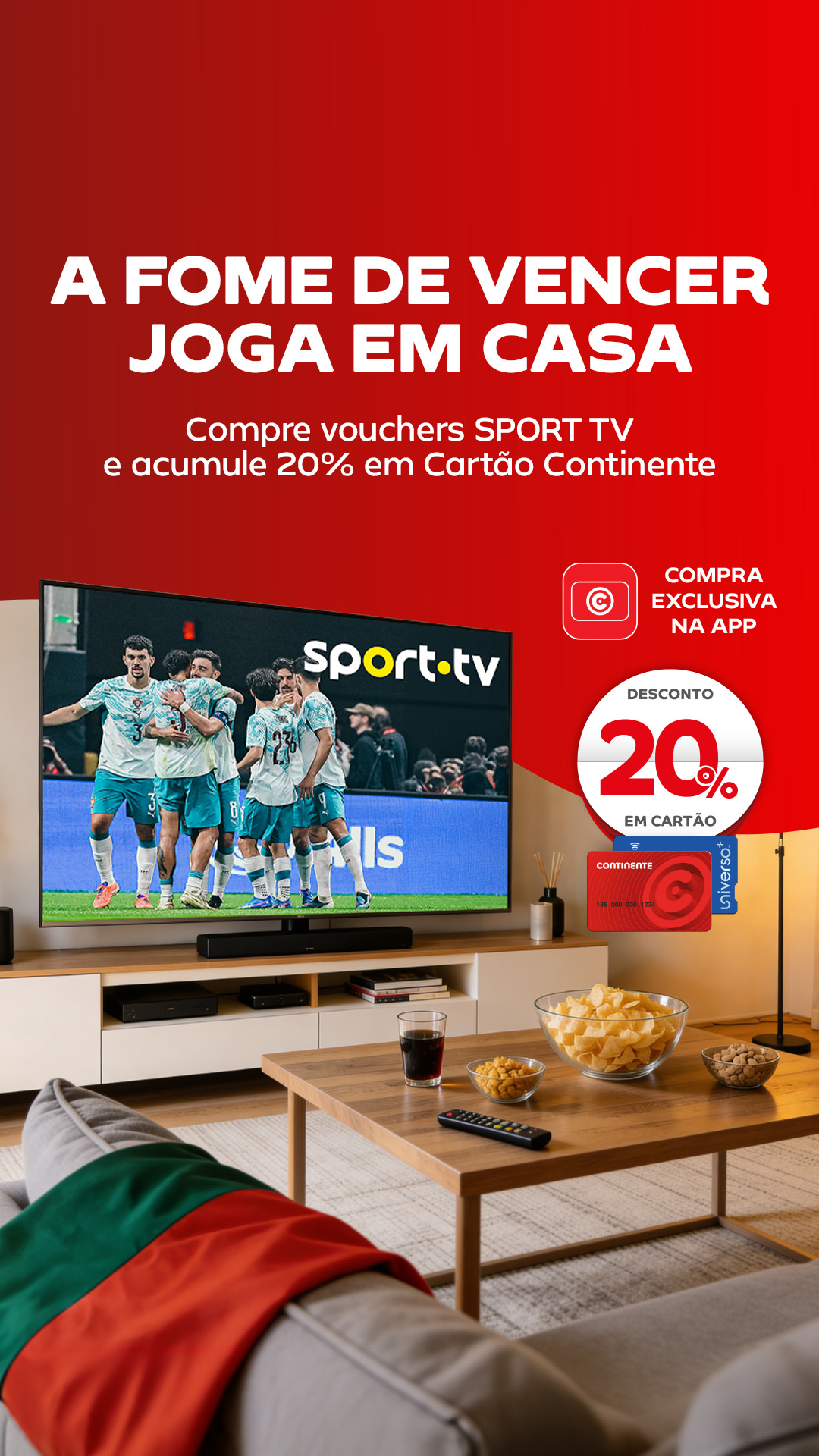 Continente Facebook ad from Jun 10, 2026