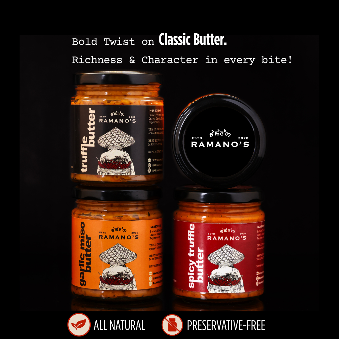 ramanokram Facebook ad: Ramano’s Flavoured Butters are here to upgrade every…