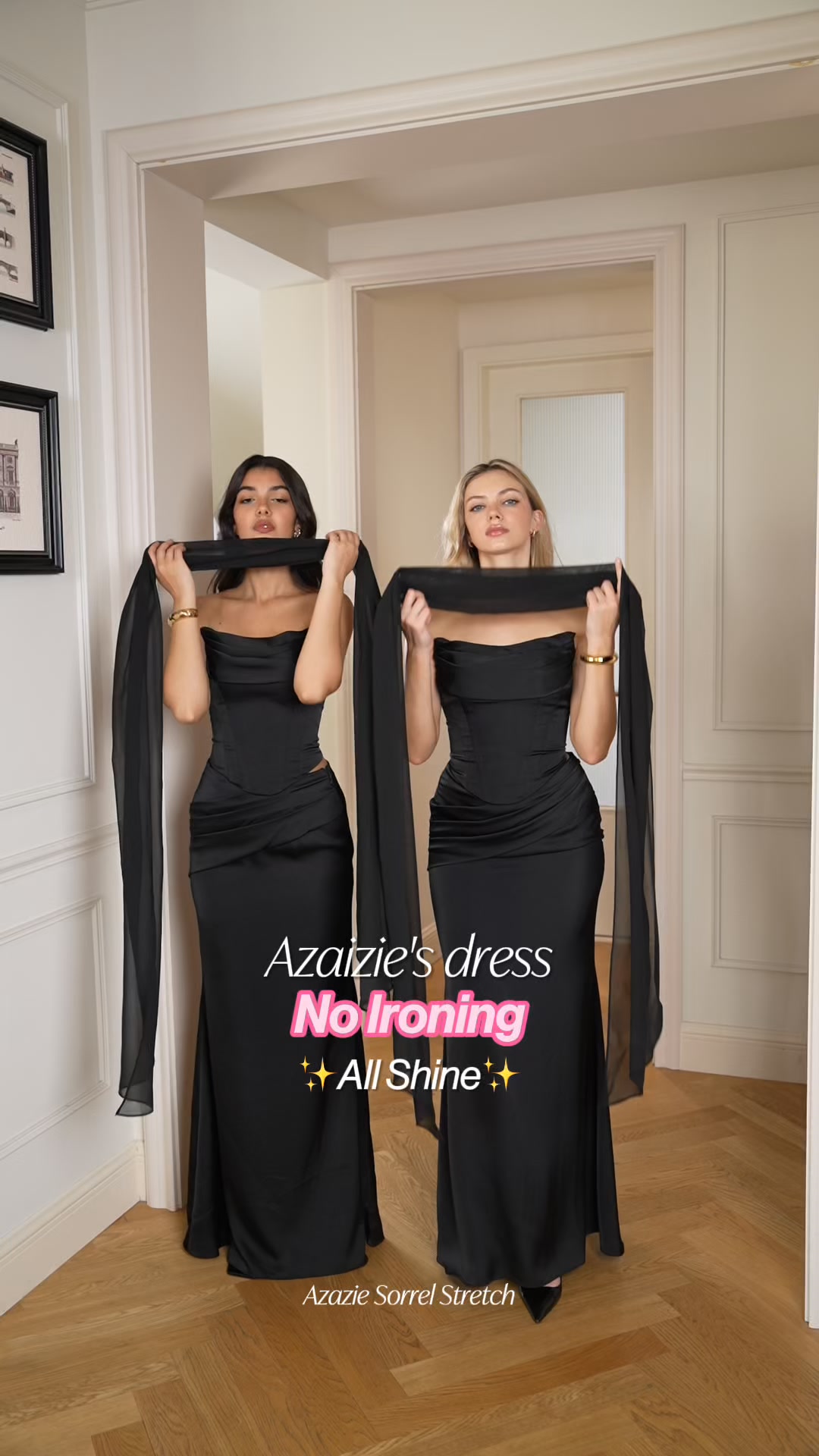 AZAZIE Facebook ad: Say yes to the dress.
