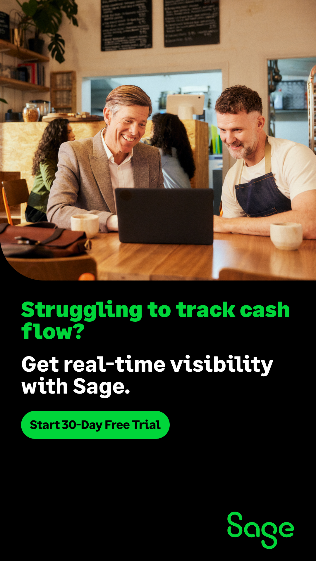 Sage Facebook ad