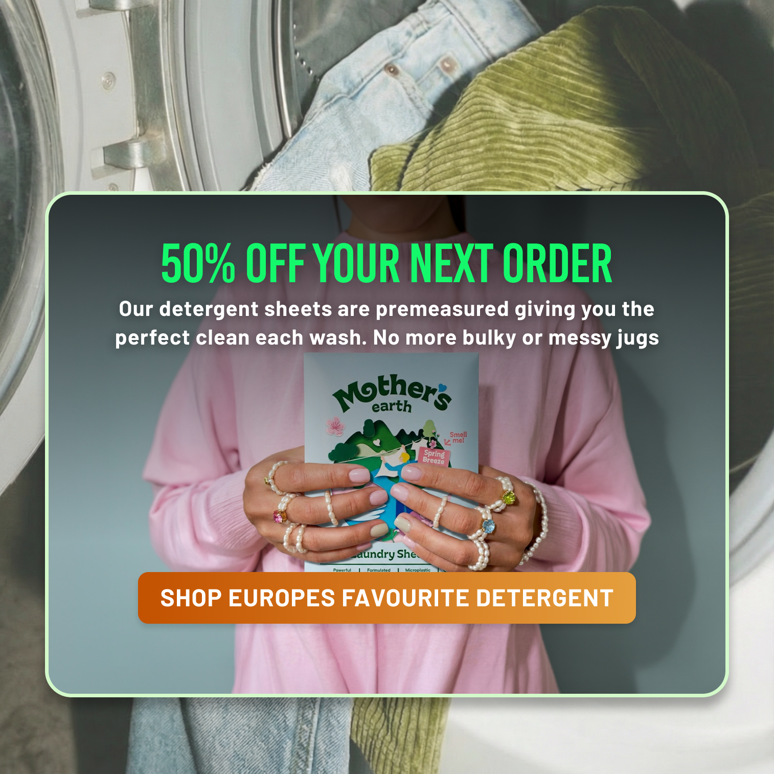 Mothers Earth Facebook ad