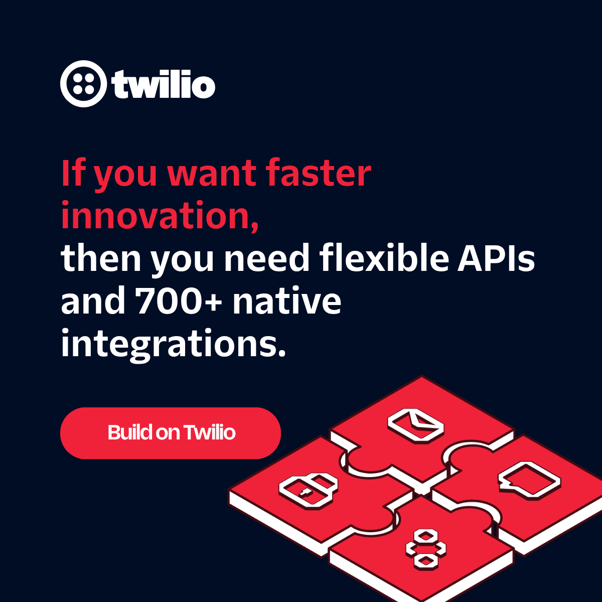 Twilio Facebook ad