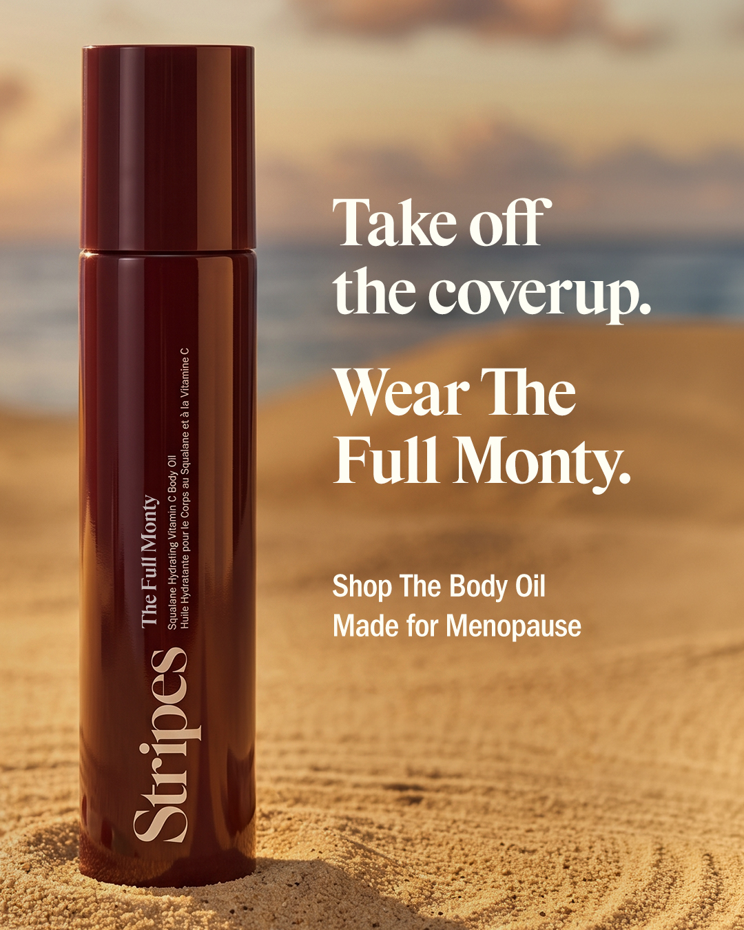 Stripes Beauty Facebook ad