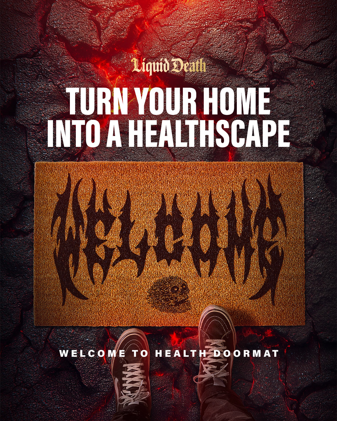 Liquid Death Facebook ad