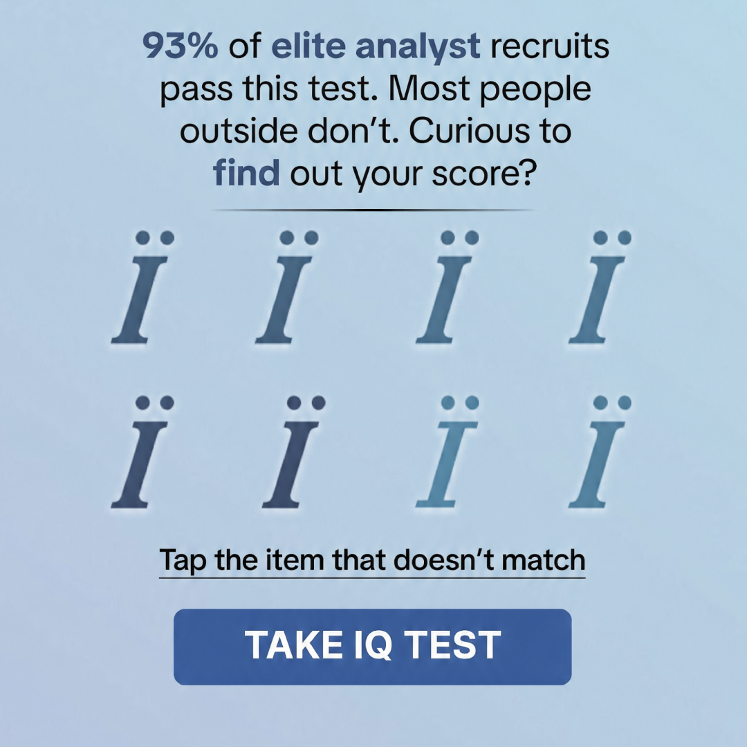 My IQ Facebook ad