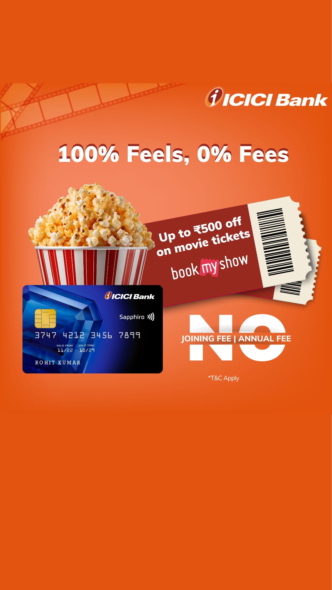 ICICI Bank Credit Cards Facebook ad