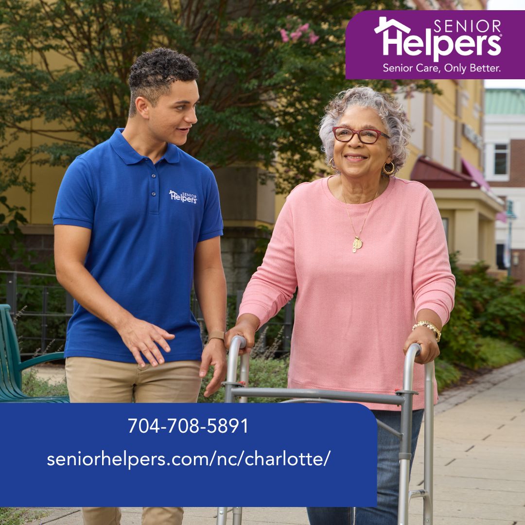 Senior Helpers of Charlotte, NC Facebook ad: Comprehensive Home Care & Senior Services in Charlotte |…