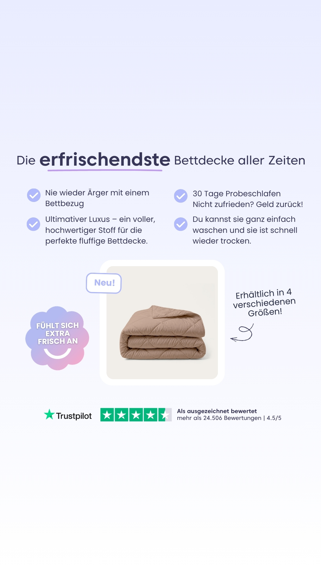Thehappybed.de Facebook ad
