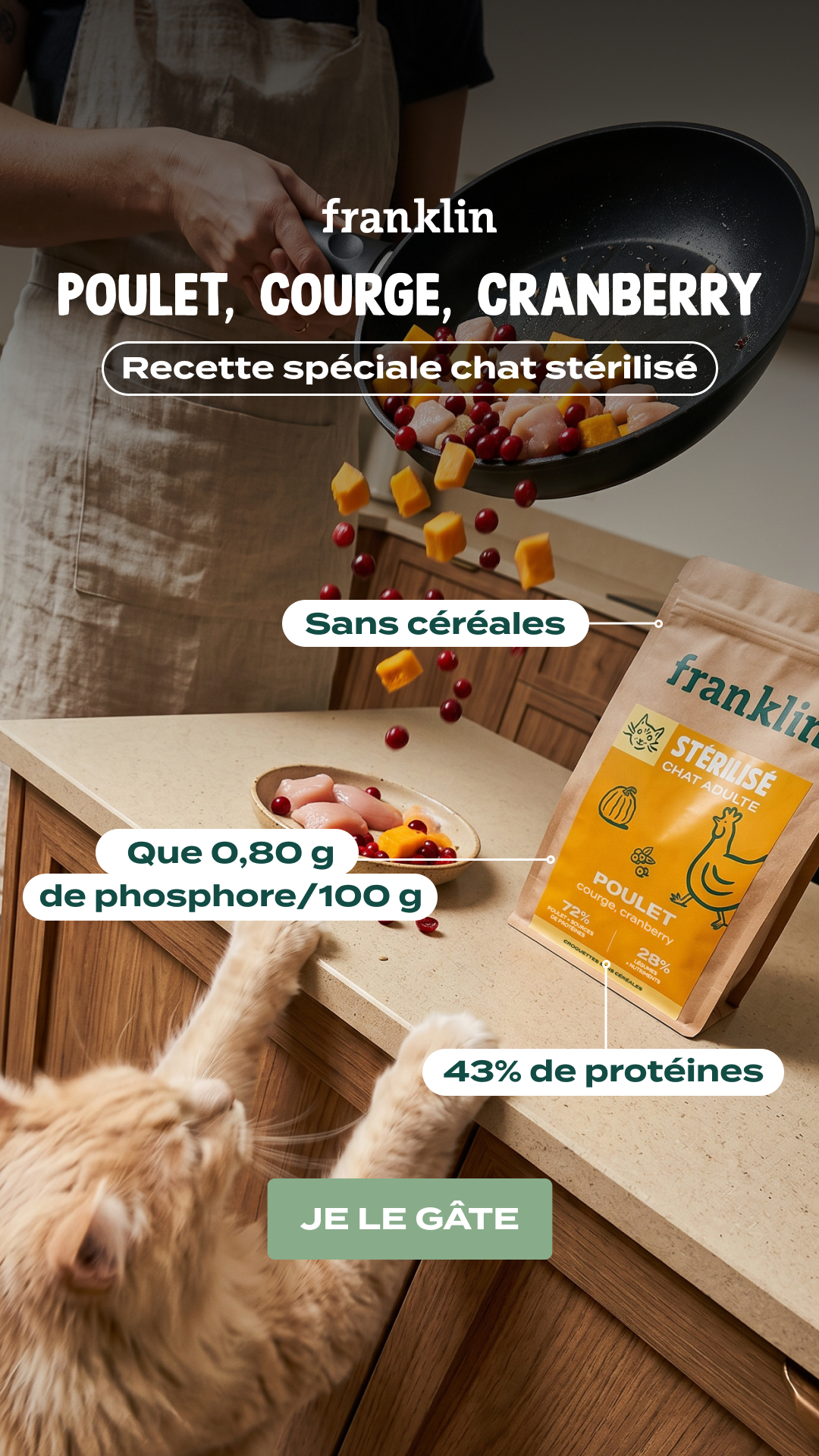 Franklin Pet Food Facebook ad