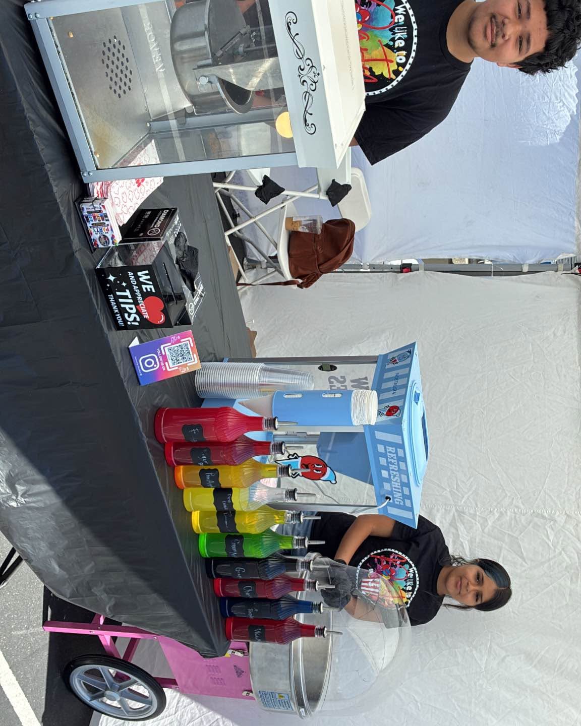 Char'Netta Burton Facebook ad: Snow cone cotton candy popcorn photo booth Party machine…