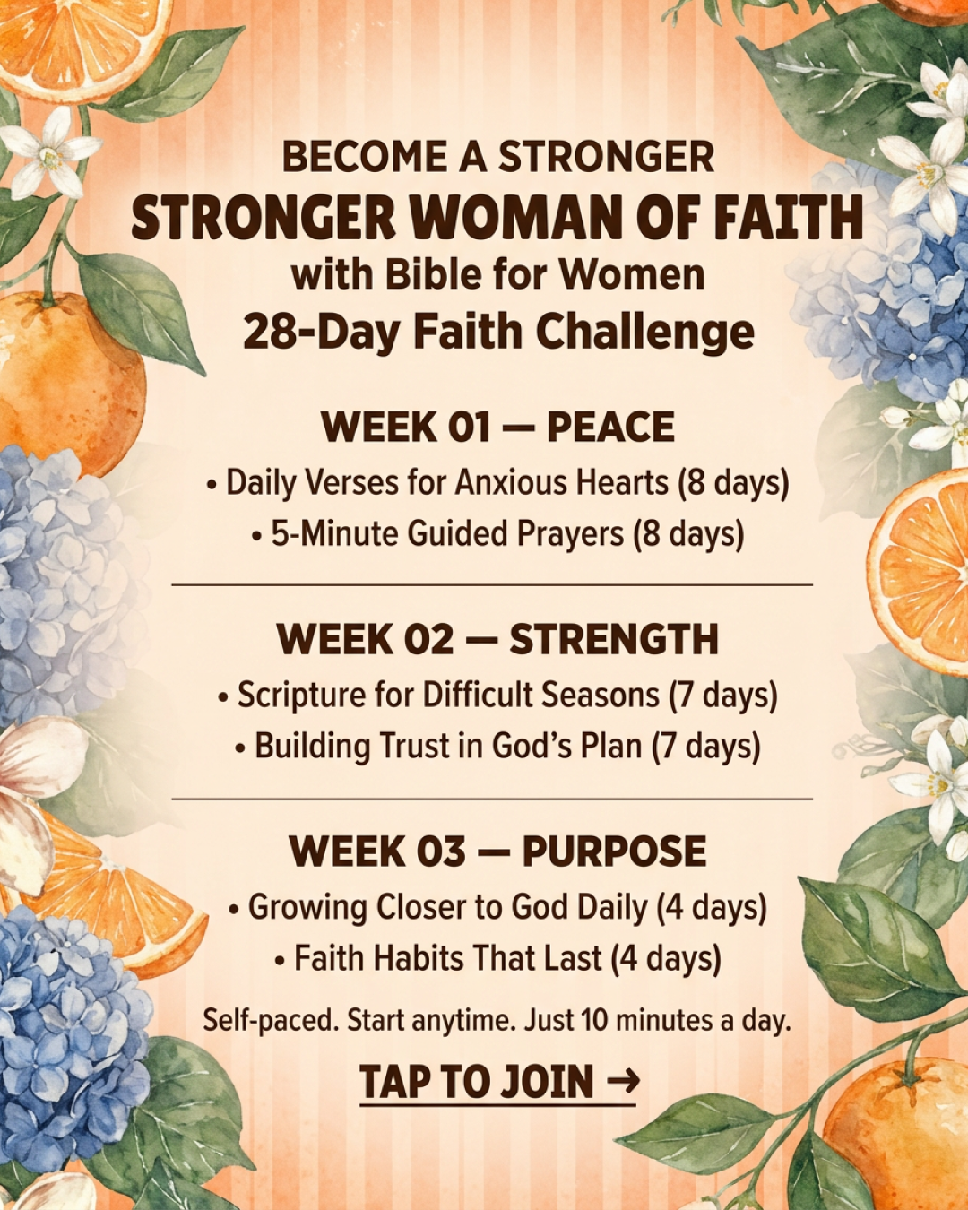 Daily Bible Verses Facebook ad