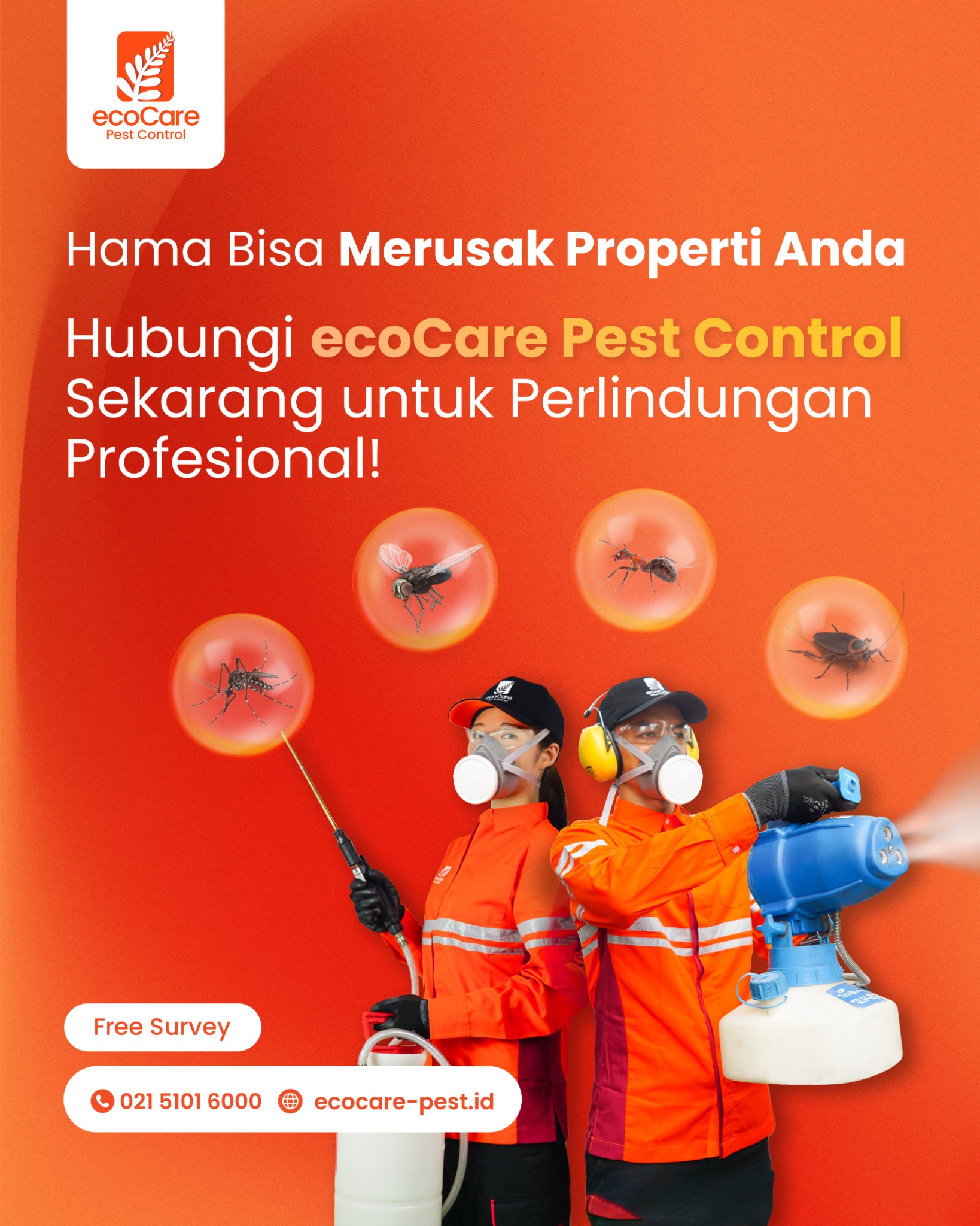 PestCare Facebook ad from May 13, 2026