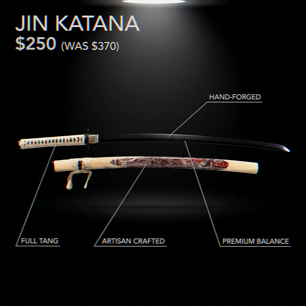 Katana Sword Facebook ad