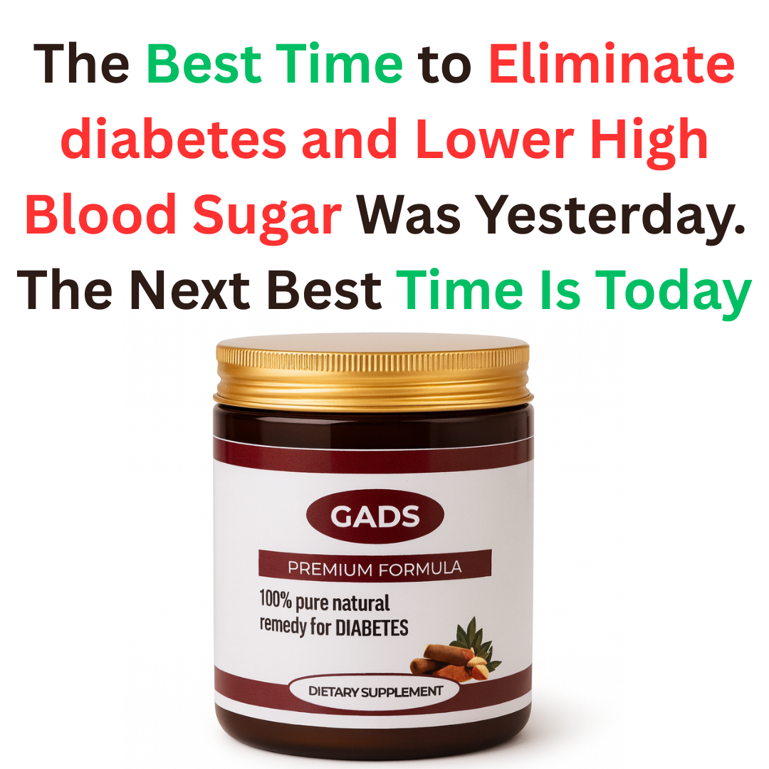 Your Solution Facebook ad: Diabetes Control Made Natural, GADS Herbal Tea