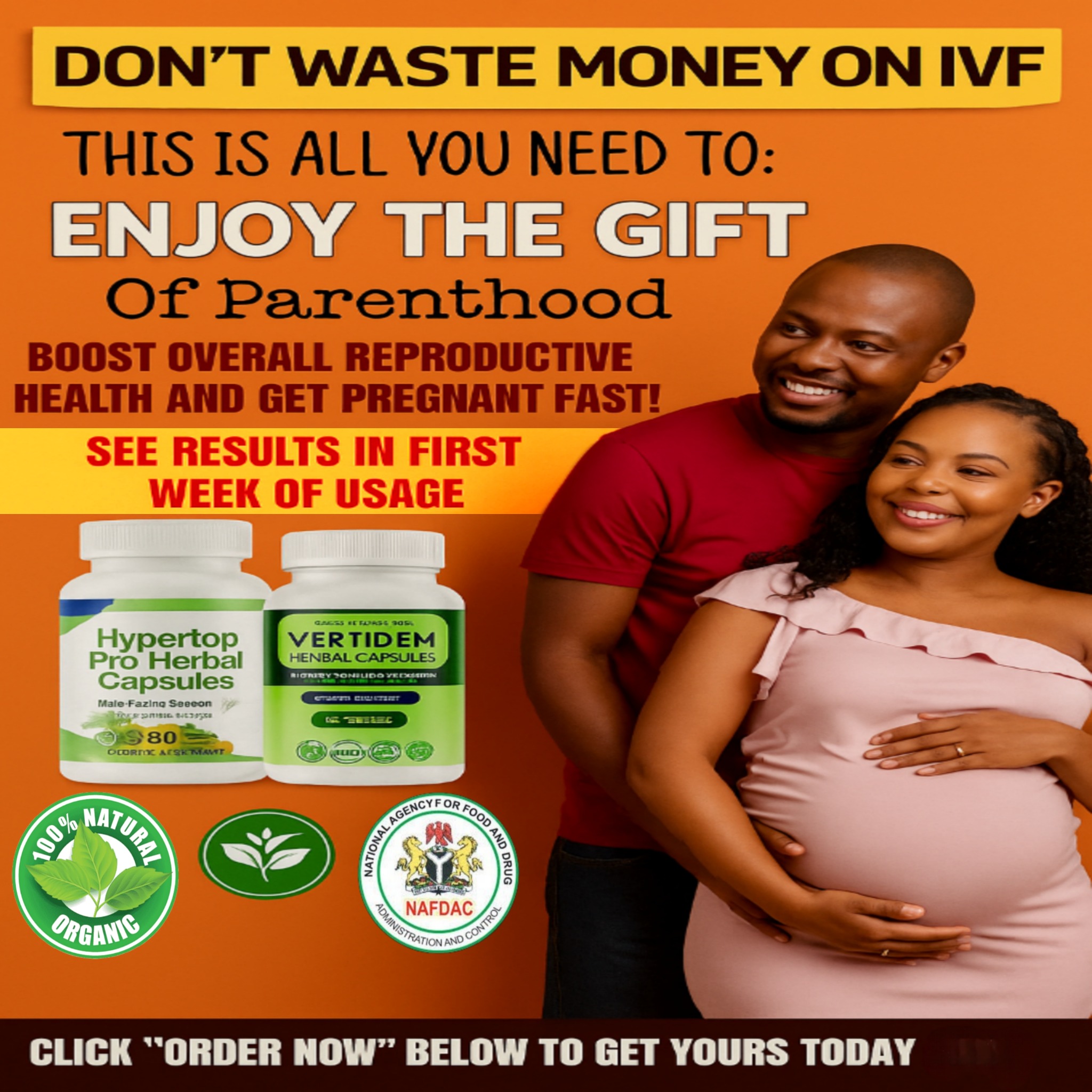 Hope Fertility Clinic Facebook ad: Overcome The Shame Of Infertility TODAY!