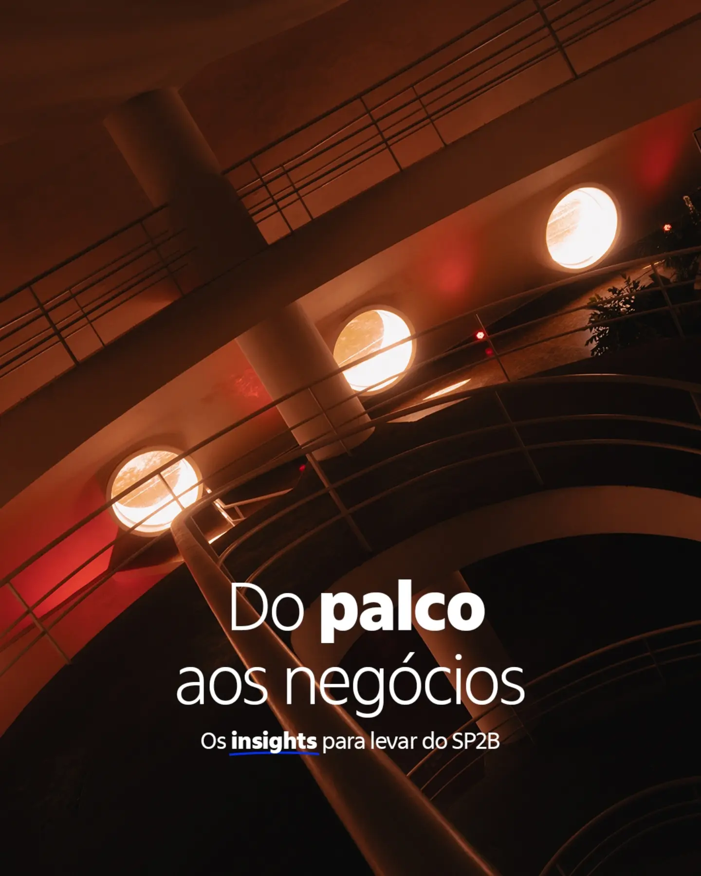 Itaú Empresas Facebook ad: O que não falta no @SP2B_ são ideias…