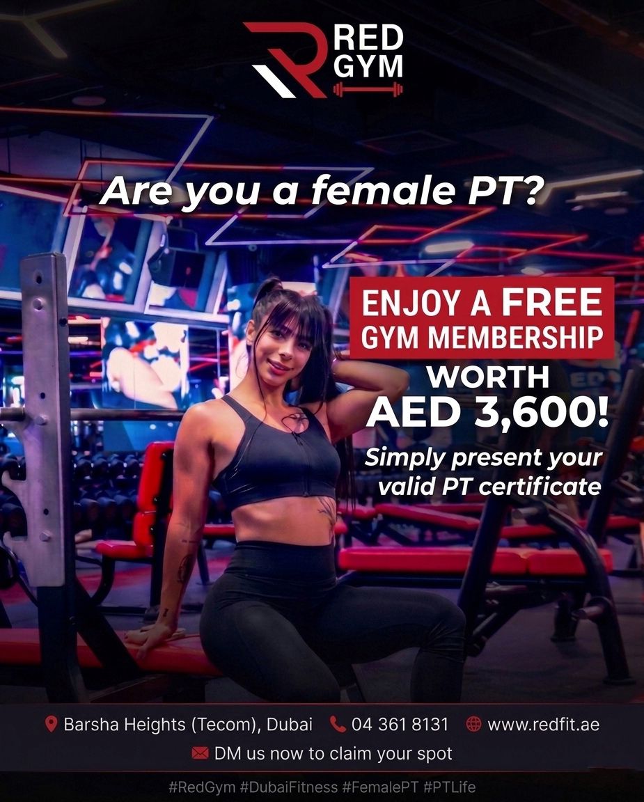 RedFit GYM Facebook ad from Apr 20, 2026