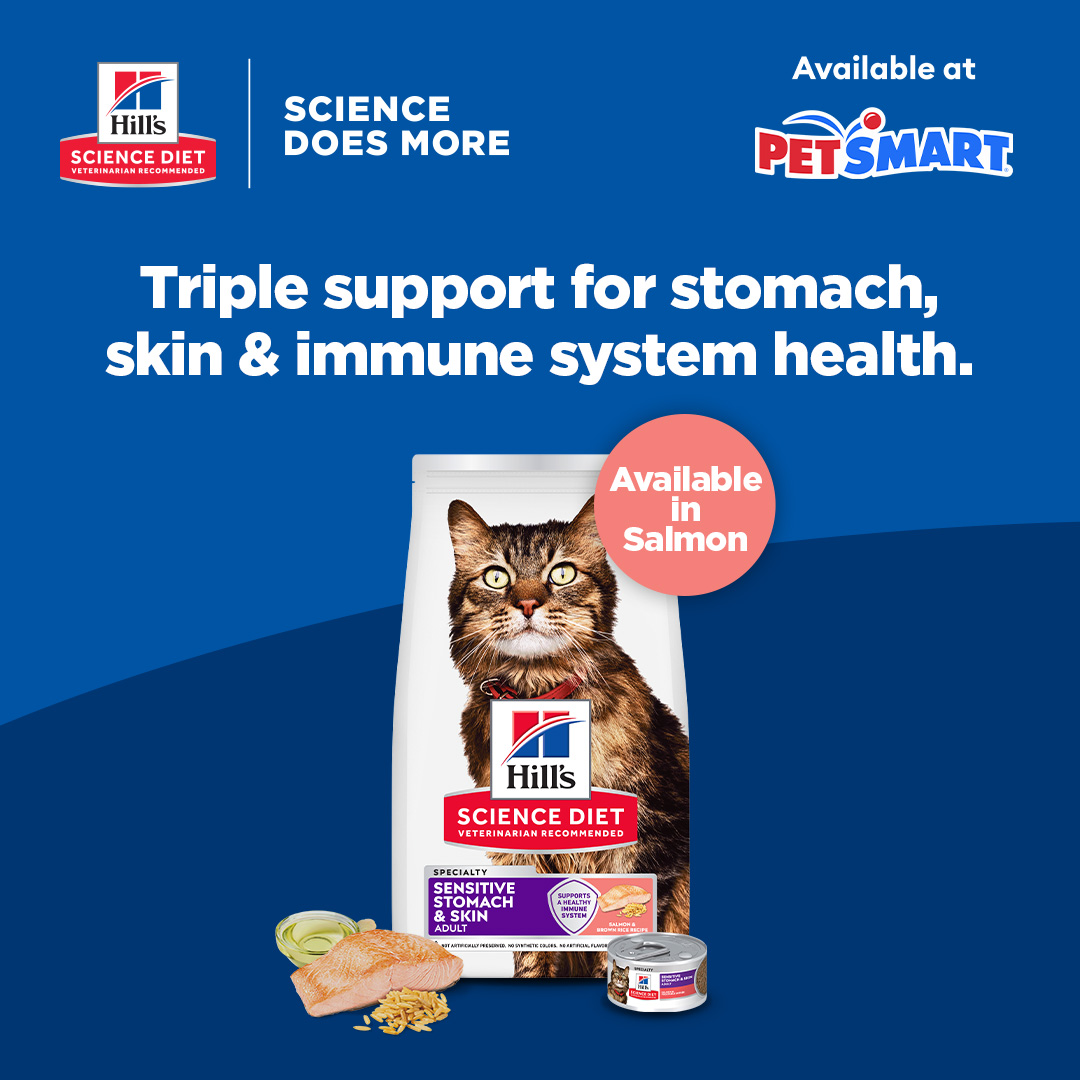 PetSmart Facebook ad: Sensitive Stomach & Skin