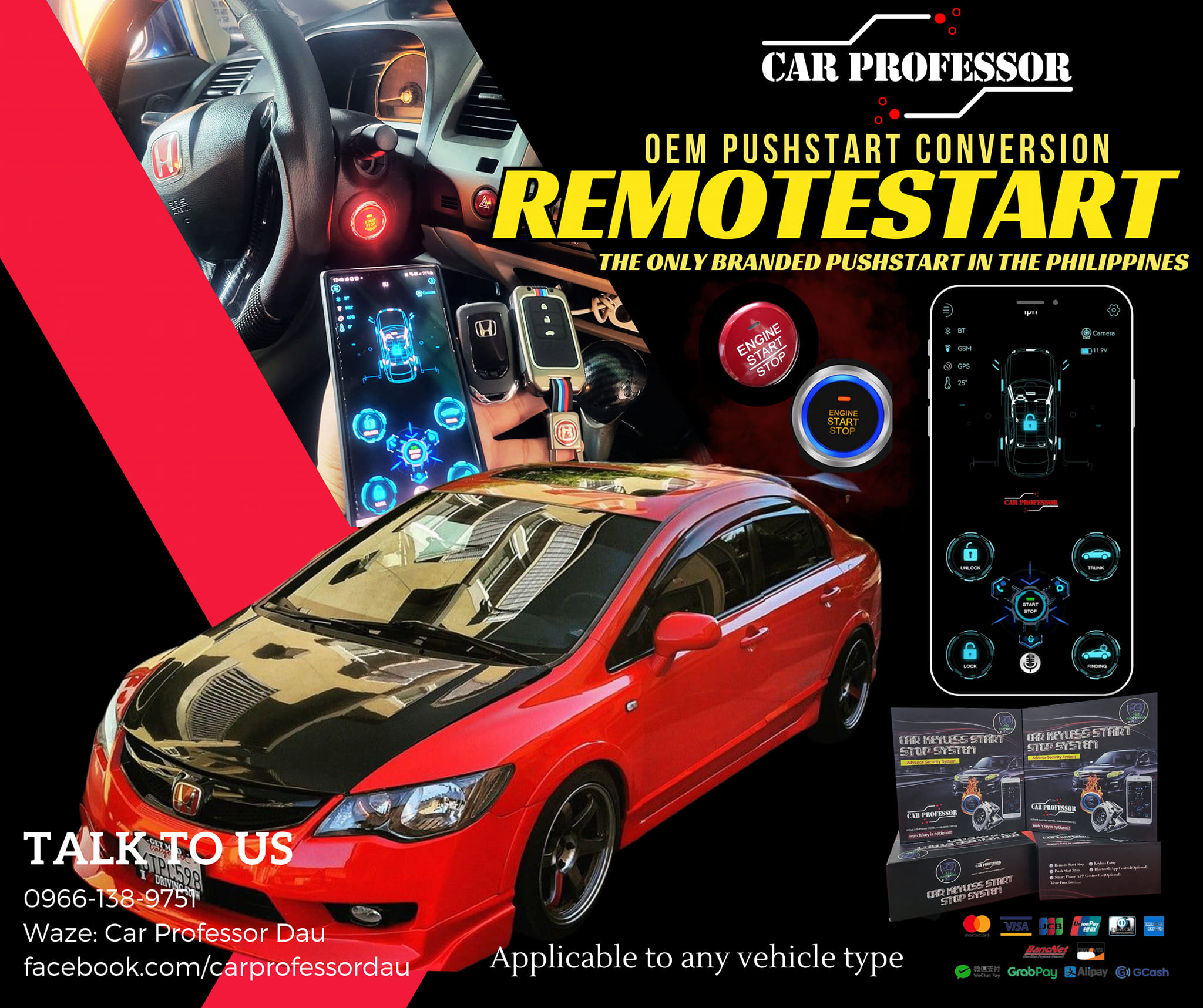 Car Professor Facebook ad: Your Future Car Experience Starts Now!
