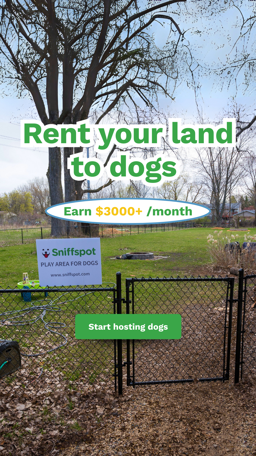 Sniffspot Facebook ad