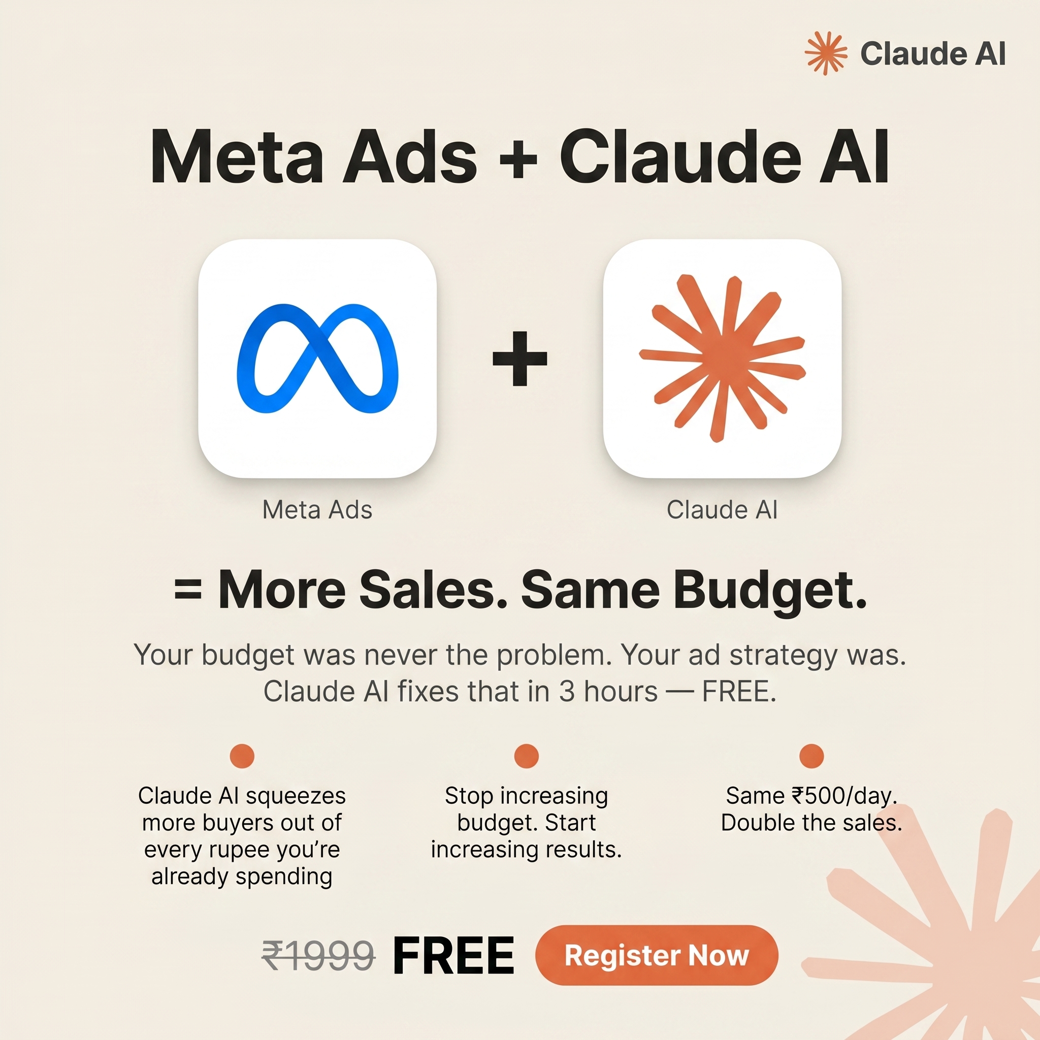 Navin Parmar Facebook ad: Learn Meta Ads + AI Secrets for Profitable Facebook &…