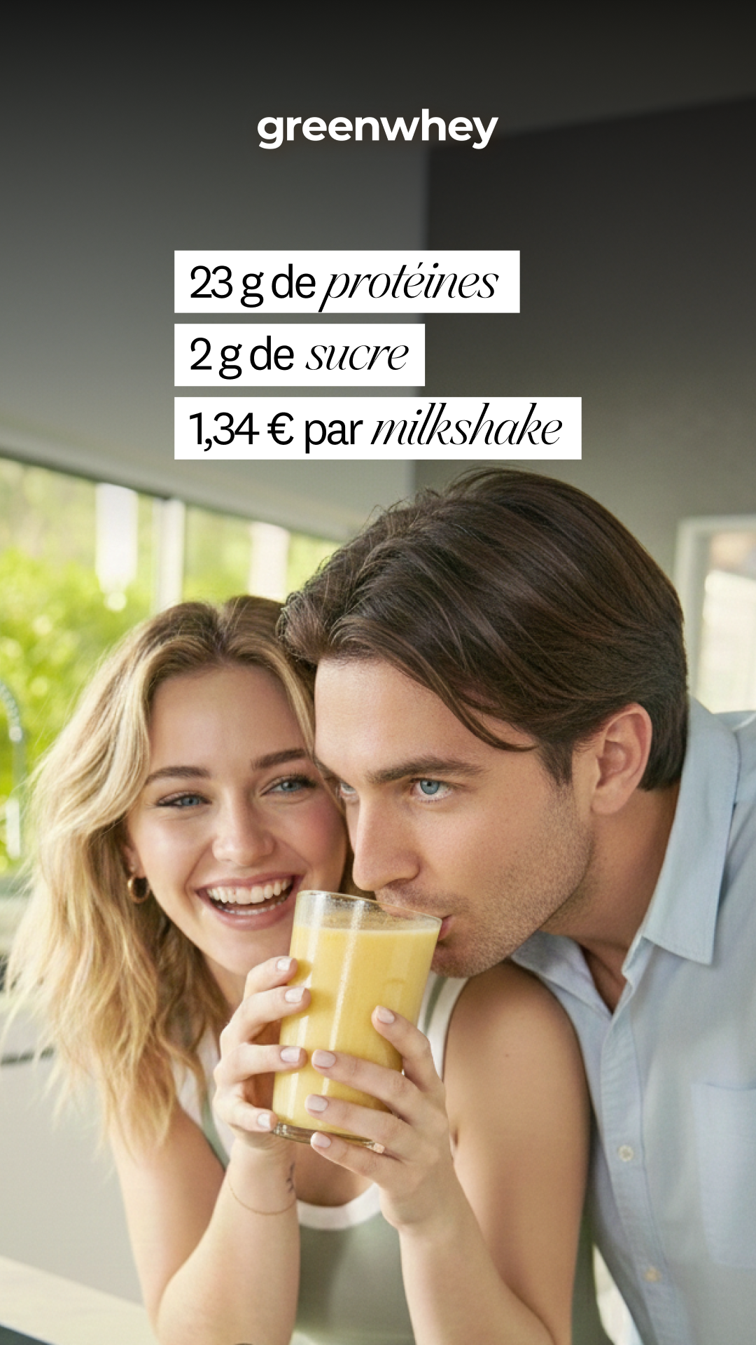 greenwhey Facebook ad