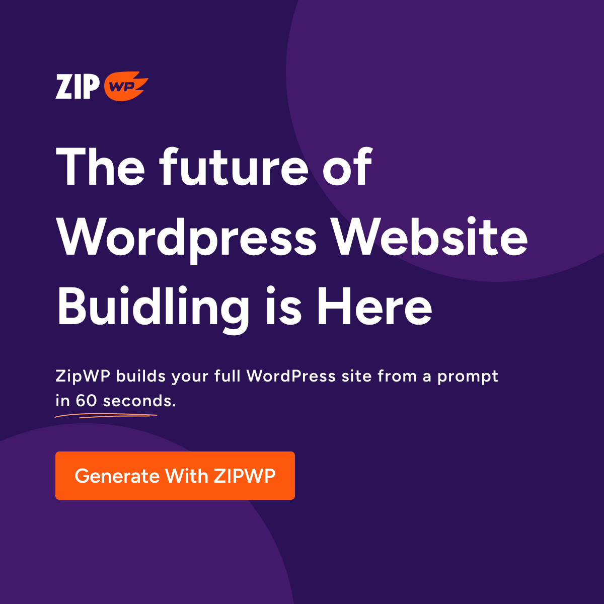 Zip WP Facebook ad