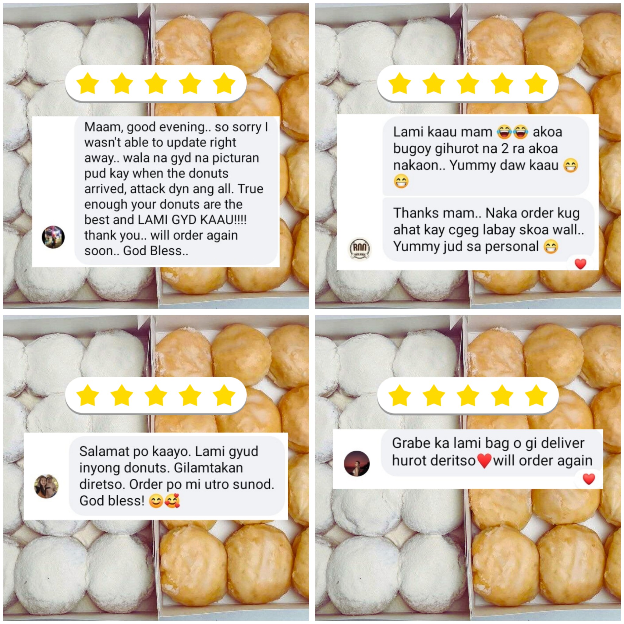 Mang Jun Donuts - Cagayan de Oro Facebook ad: We can’t thank you enough for all the…