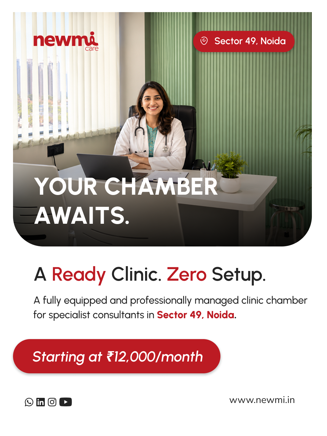 Newmi Care Facebook ad from Jul 16, 2026