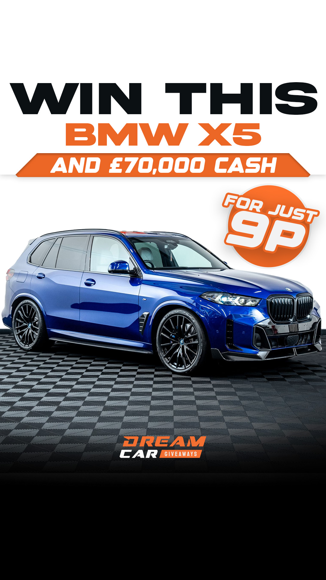 Dream Car Giveaways Facebook ad