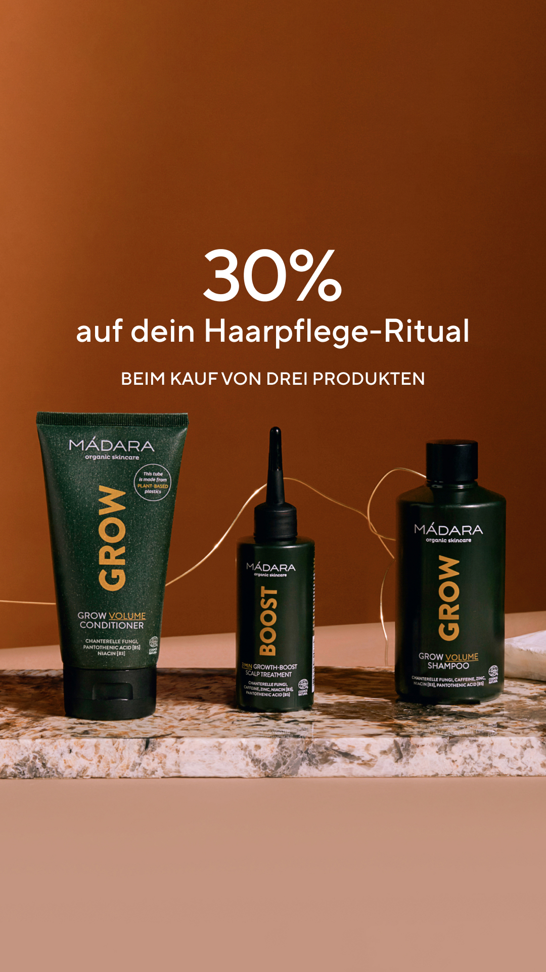 Mádara Organic Skincare Facebook ad