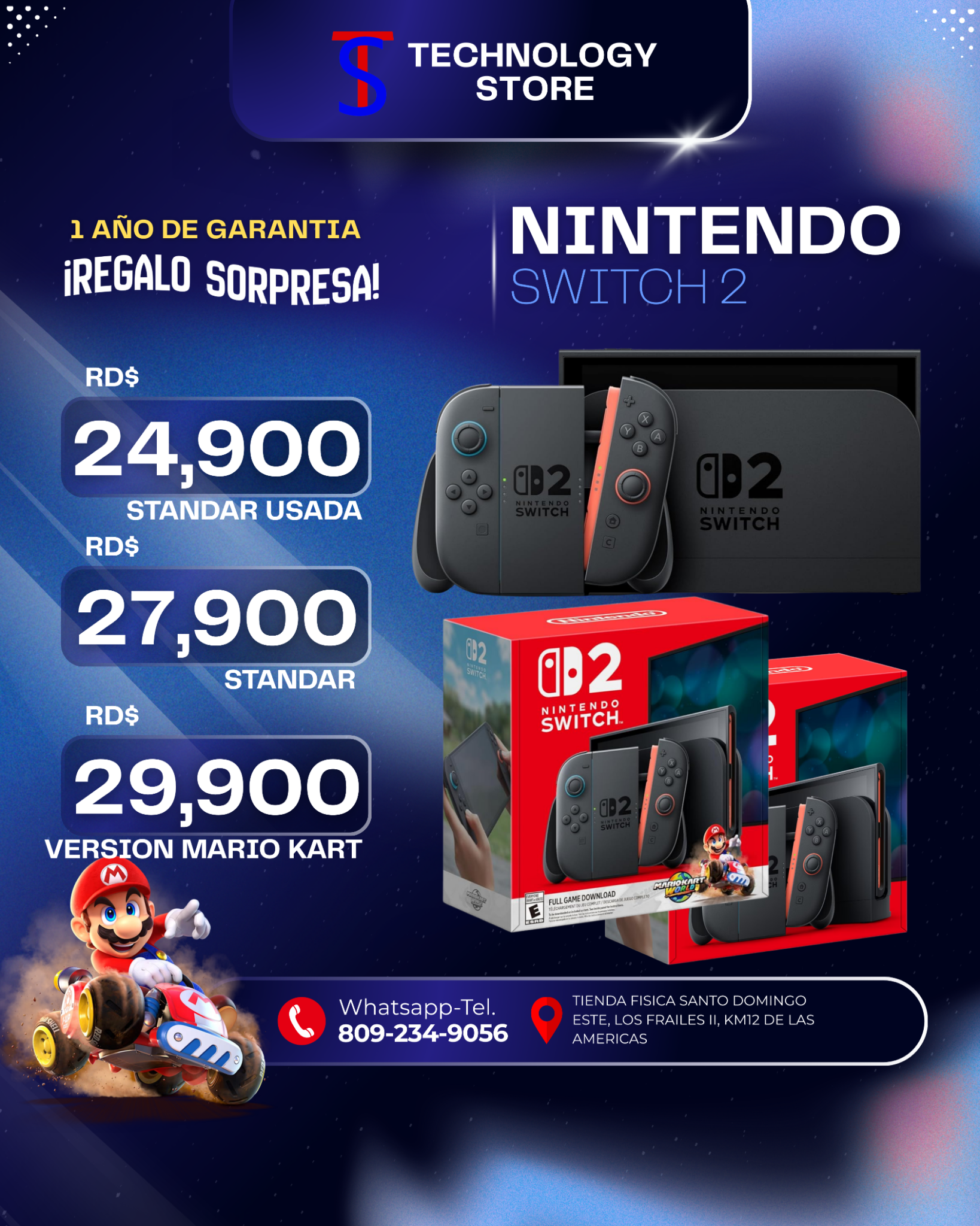 Technology Store RD Facebook ad from Jan 30, 2026