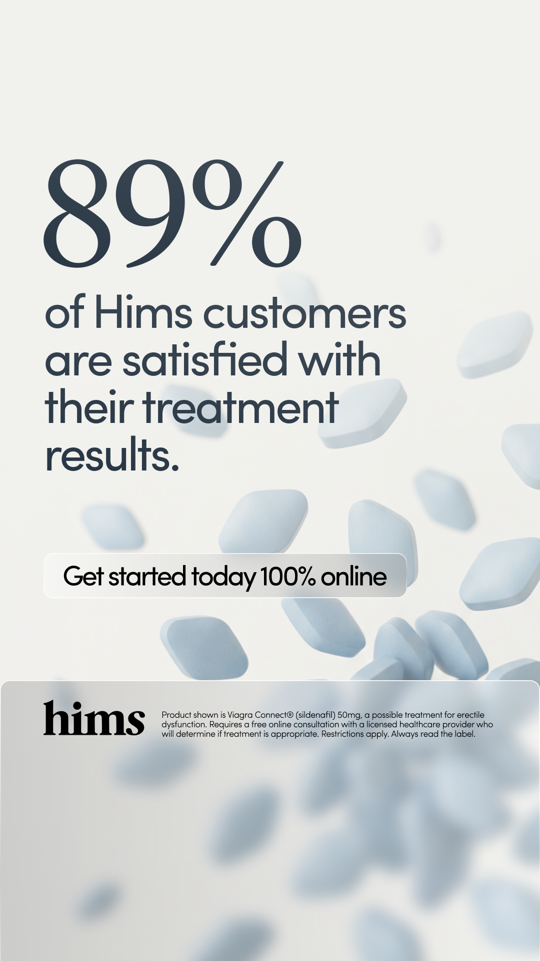 hims Facebook ad