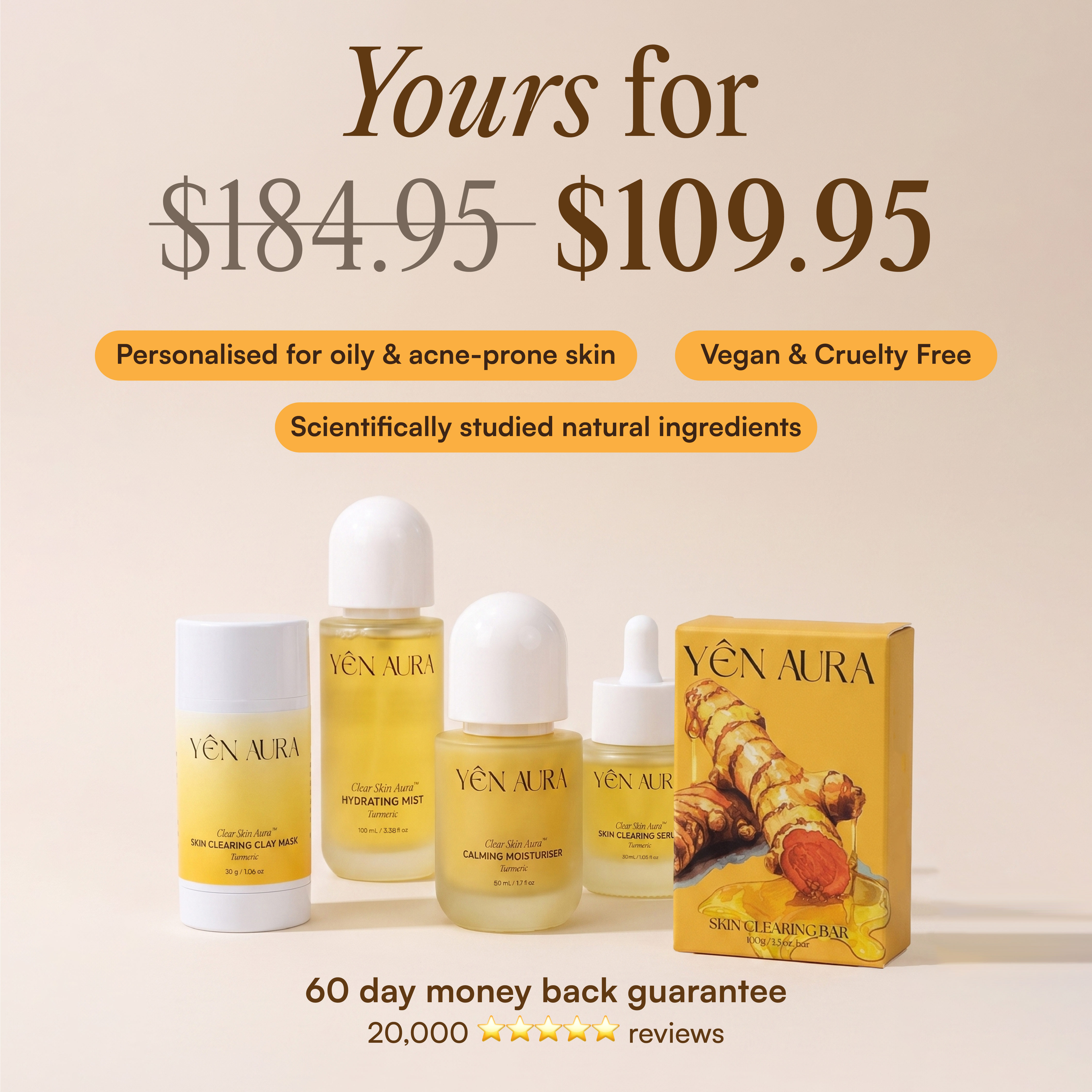 Yen Aura Facebook ad