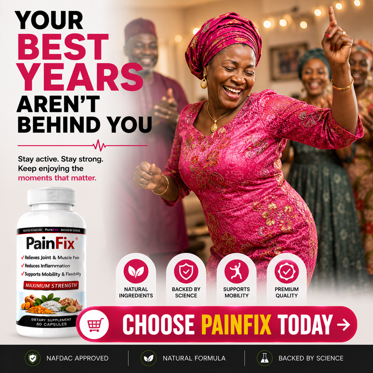 PainFix Facebook ad