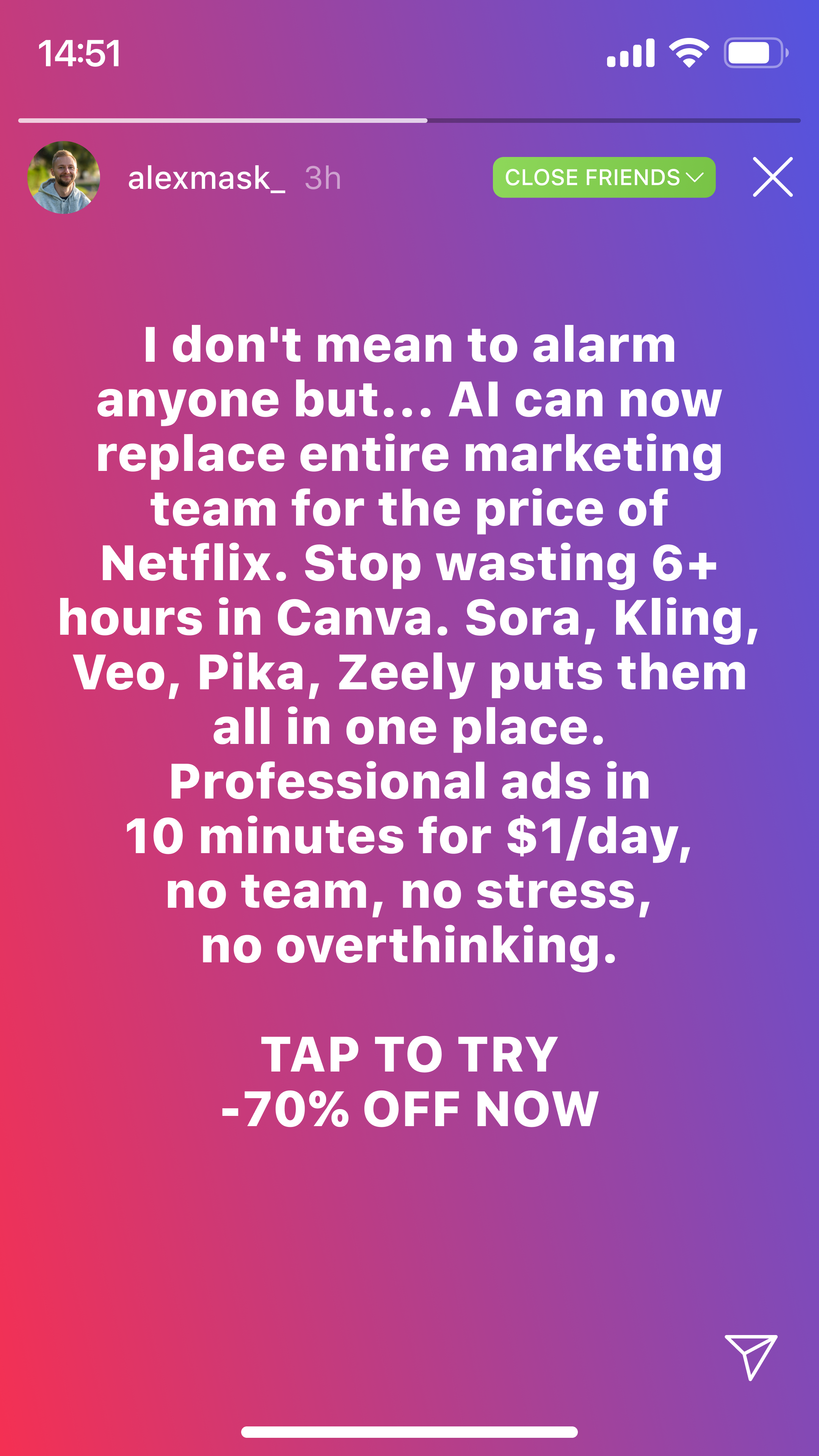 Zeely Facebook ad