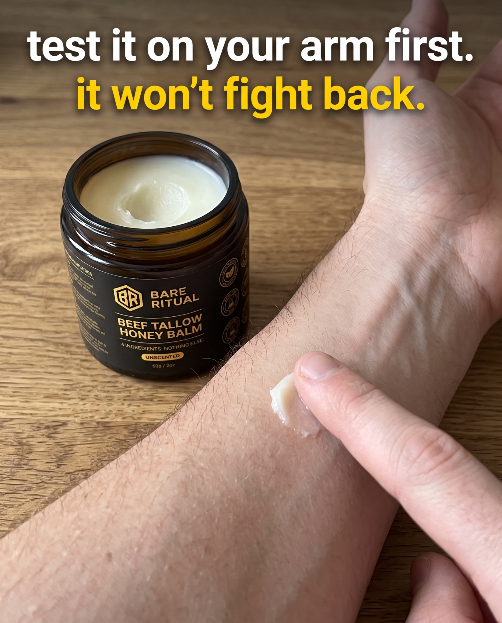 Bare Ritual Facebook ad