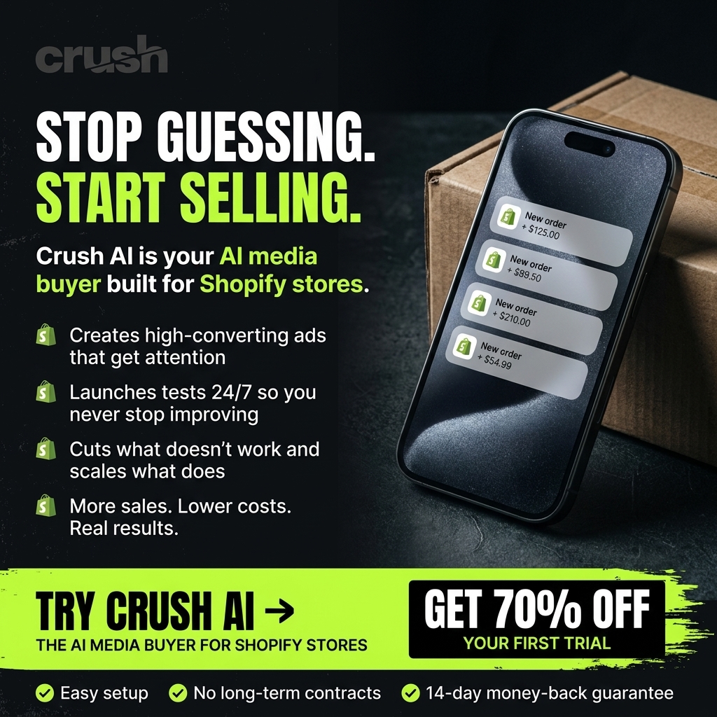 trycrush.ai Facebook ad